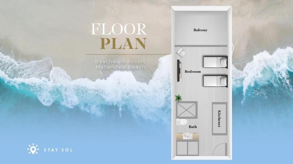 Upper Studio With Balcony,Pool And Gym, Near Beach Hallandale Beach Exteriér fotografie